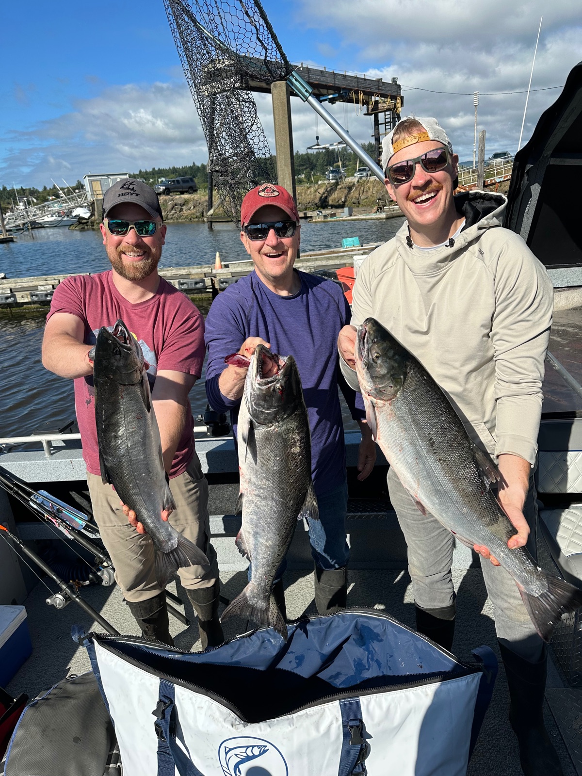 Salmon fishing at its finest