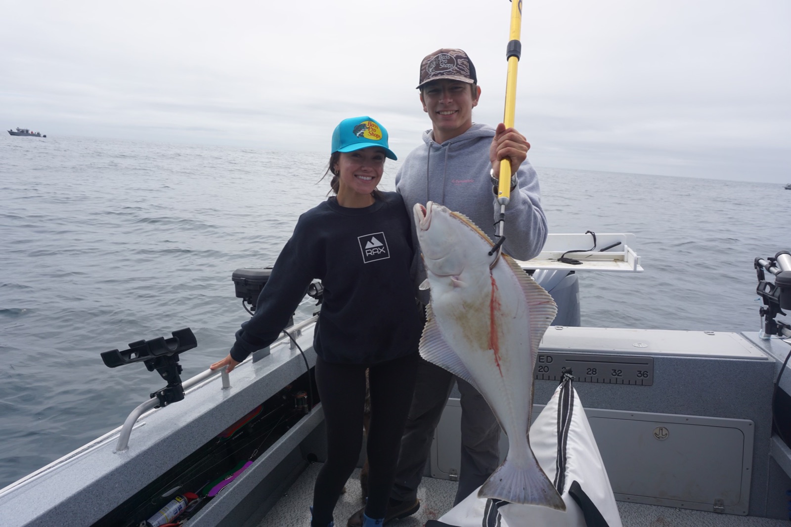 You have to love a couple that fishes together. Bring your partner and fish some Halibut.